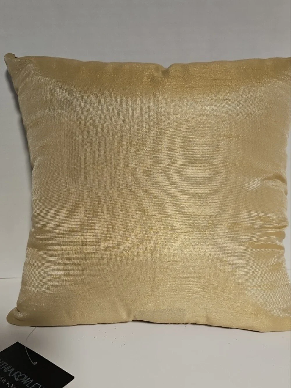 Cynthia Rowley Gold and Cream Sequined Embellished Accent Pillow